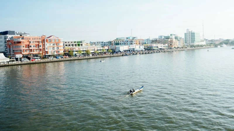 Một góc phường Hà Tiên. 