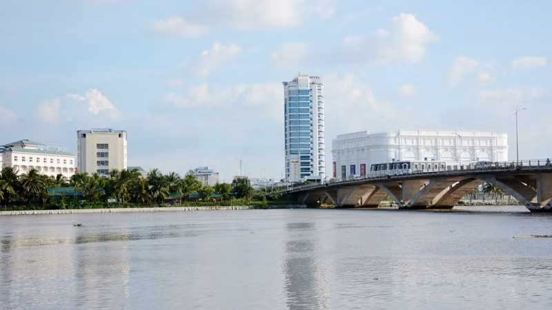 Một góc phường Rạch Giá.