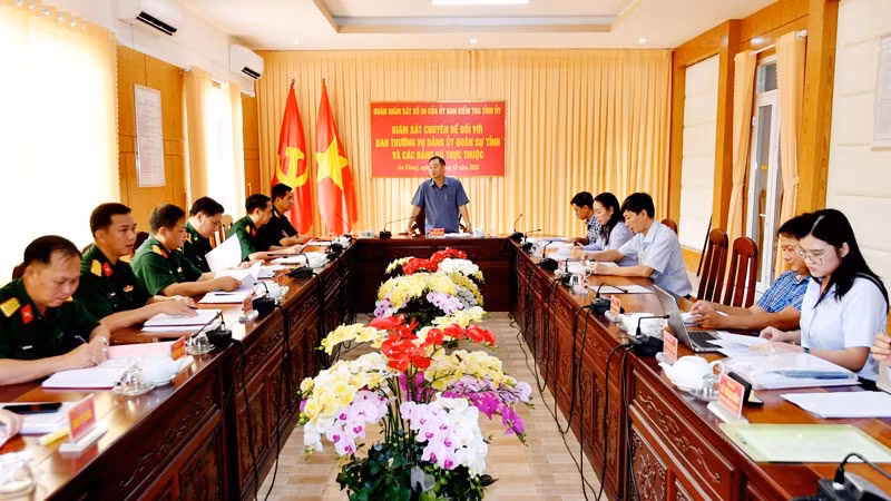 Quang cảnh buổi giám sát.