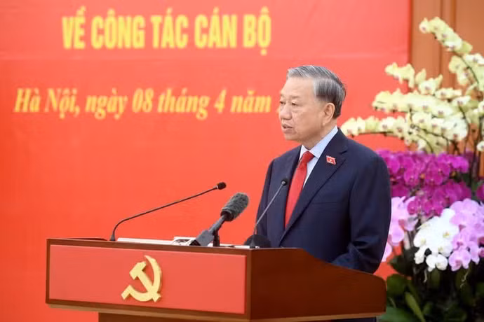 Tổng Bí thư, Chủ tịch nước Tô Lâm phát biểu tại hội nghị. (Ảnh: ĐĂNG KHOA)