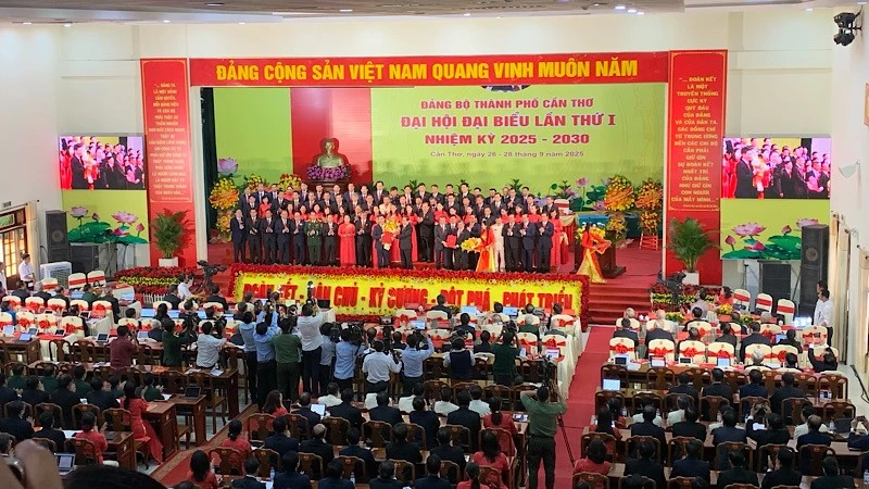 Ban chấp hành Đảng bộ thành phố Cần Thơ được chỉ định tại đại hội.