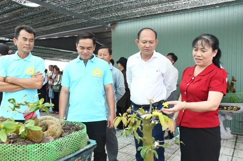 Làng nghề mai vàng xã Tân Tây phát triển kinh tế đi đôi với tiến bộ và công bằng xã hội