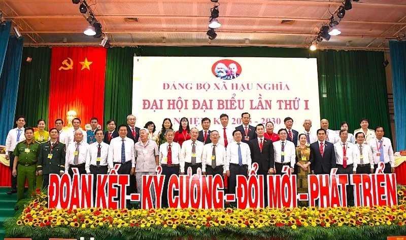 Đảng bộ, chính quyền và nhân dân xã Hậu Nghĩa (tỉnh Tây Ninh) quyết tâm xây dựng nền kinh tế tăng trưởng nhanh, bền vững