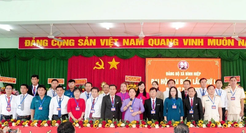 Đại hội đại biểu Đảng bộ xã Bình Hiệp lần thứ I, nhiệm kỳ 2025–2030 xác định khẩu hiệu hành động “Đoàn kết-Kỷ cương-Năng động-Đột phá-Phát triển”