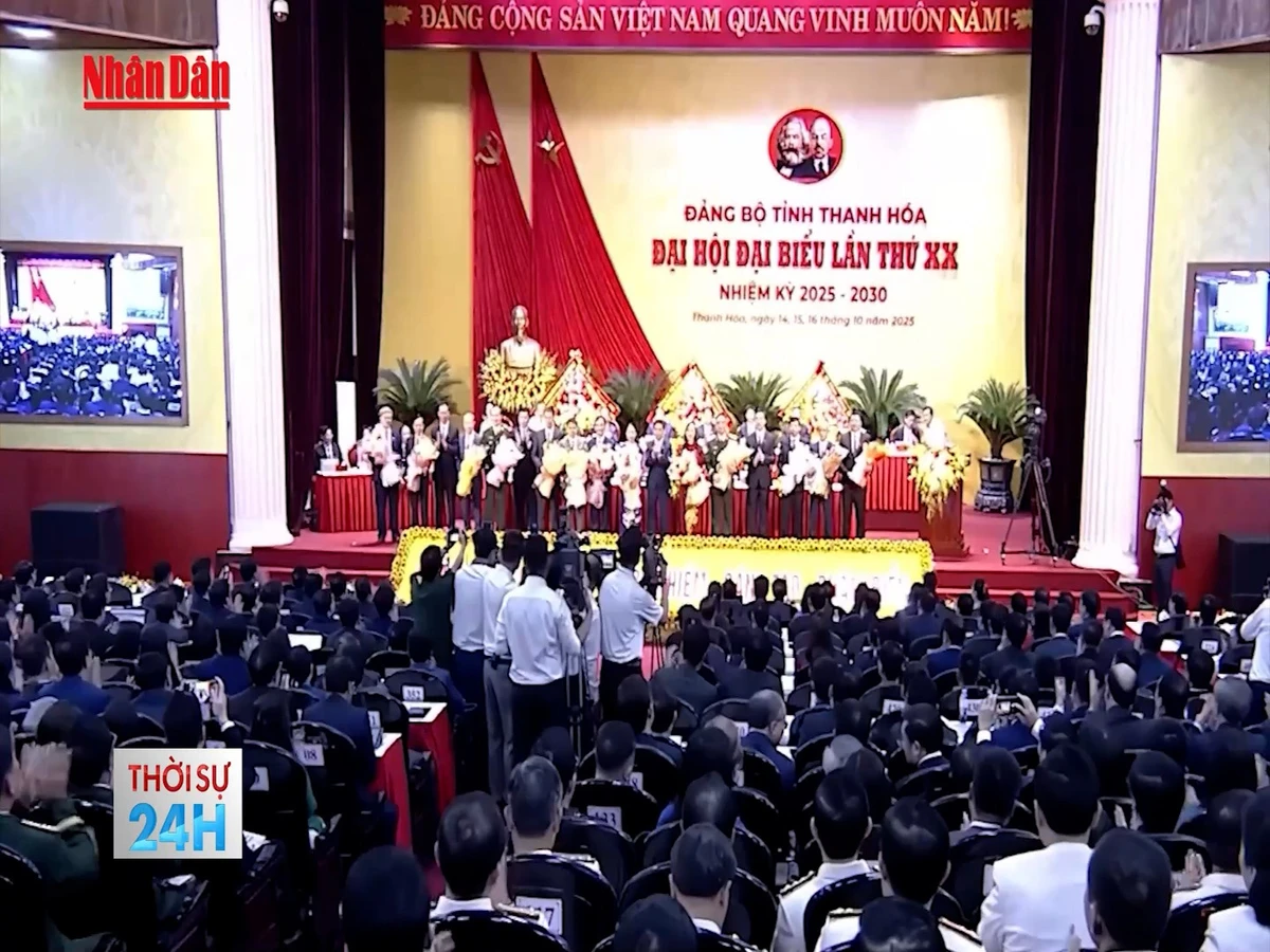 [Video] Bế mạc Đại hội đại biểu Đảng bộ tỉnh Thanh Hóa lần thứ XX: Đưa Thanh Hóa trở thành cực tăng trưởng mới của khu vực Bắc Trung Bộ