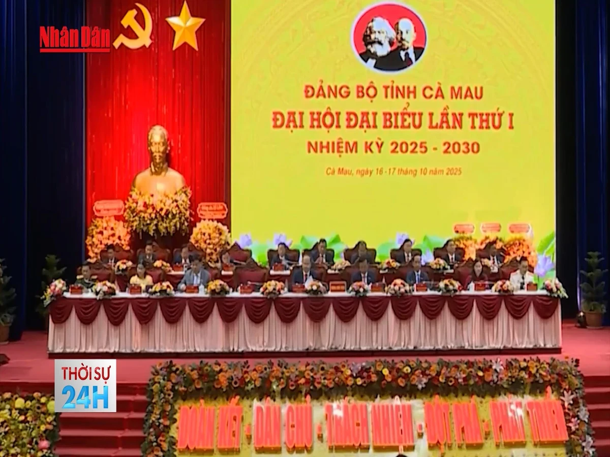 [Video] Đại hội đại biểu Đảng bộ tỉnh Cà Mau tiến hành phiên trù bị