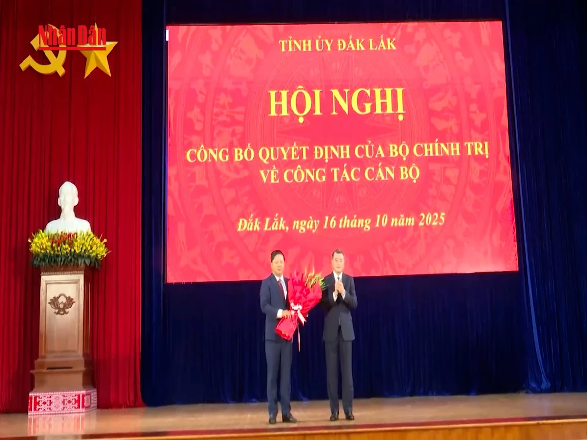 [Video] Đồng chí Lương Nguyễn Minh Triết làm Bí thư Tỉnh ủy Đắk Lắk