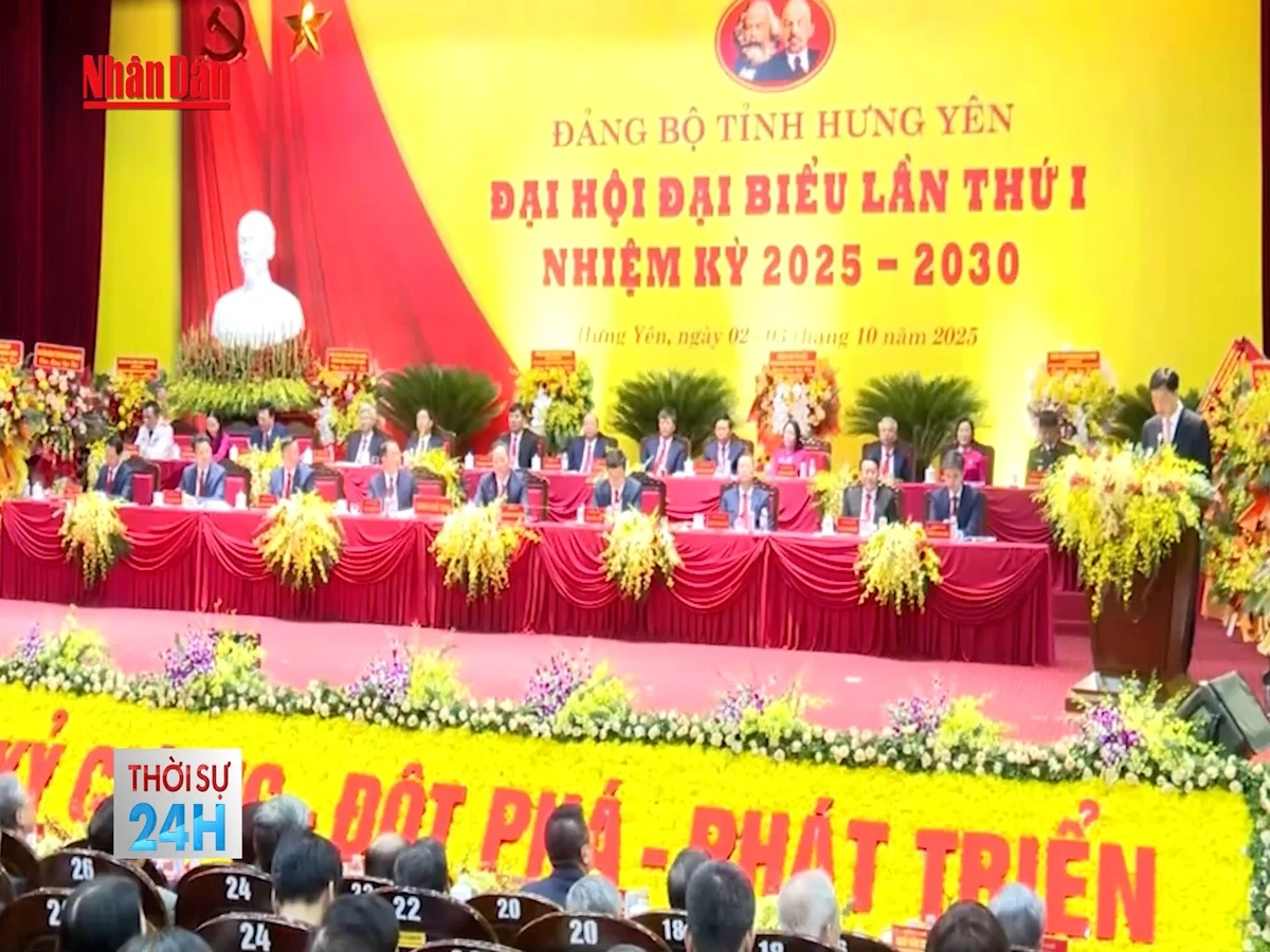 [Video] Đại hội đại biểu Đảng bộ tỉnh Hưng Yên lần thứ I: Đồng chí Nguyễn Hữu Nghĩa tiếp tục giữ chức Bí thư Tỉnh Hưng Yên