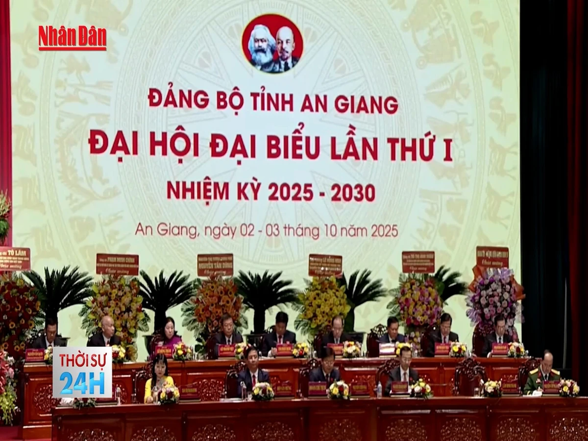 [Video] Đại hội đại biểu Đảng bộ tỉnh An Giang lần thứ I: Đồng chí Nguyễn Tiến Hải giữ chức Bí thư Tỉnh ủy An Giang