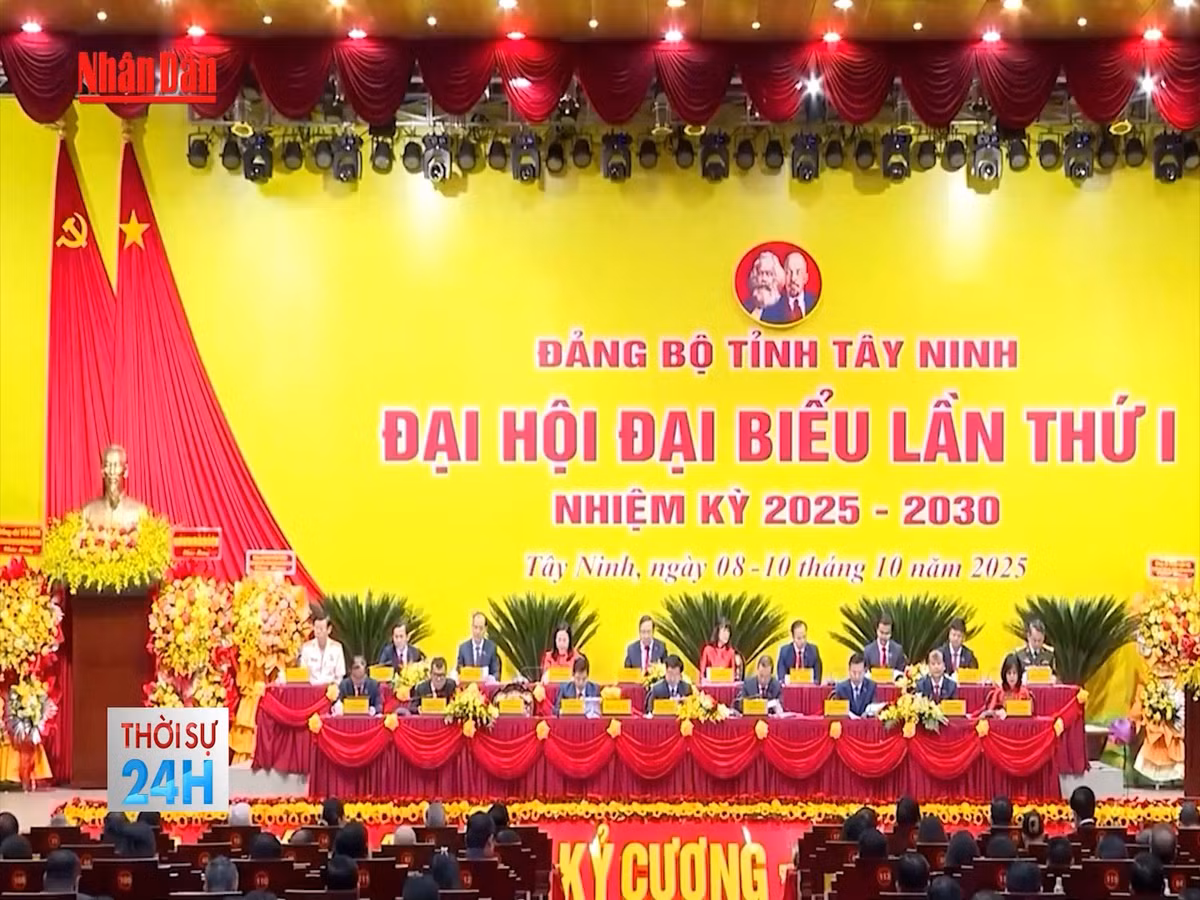 [Video] Bế mạc Đại hội đại biểu Đảng bộ tỉnh Tây Ninh lần thứ I: Đồng chí Nguyễn Văn Quyết tiếp tục giữ chức Bí thư Tỉnh ủy 