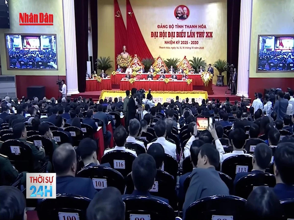 [Video] Đại hội đại biểu Đảng bộ tỉnh Thanh Hóa lần thứ XX: Thanh Hóa cần thấm nhuần tư tưởng "dân là gốc"