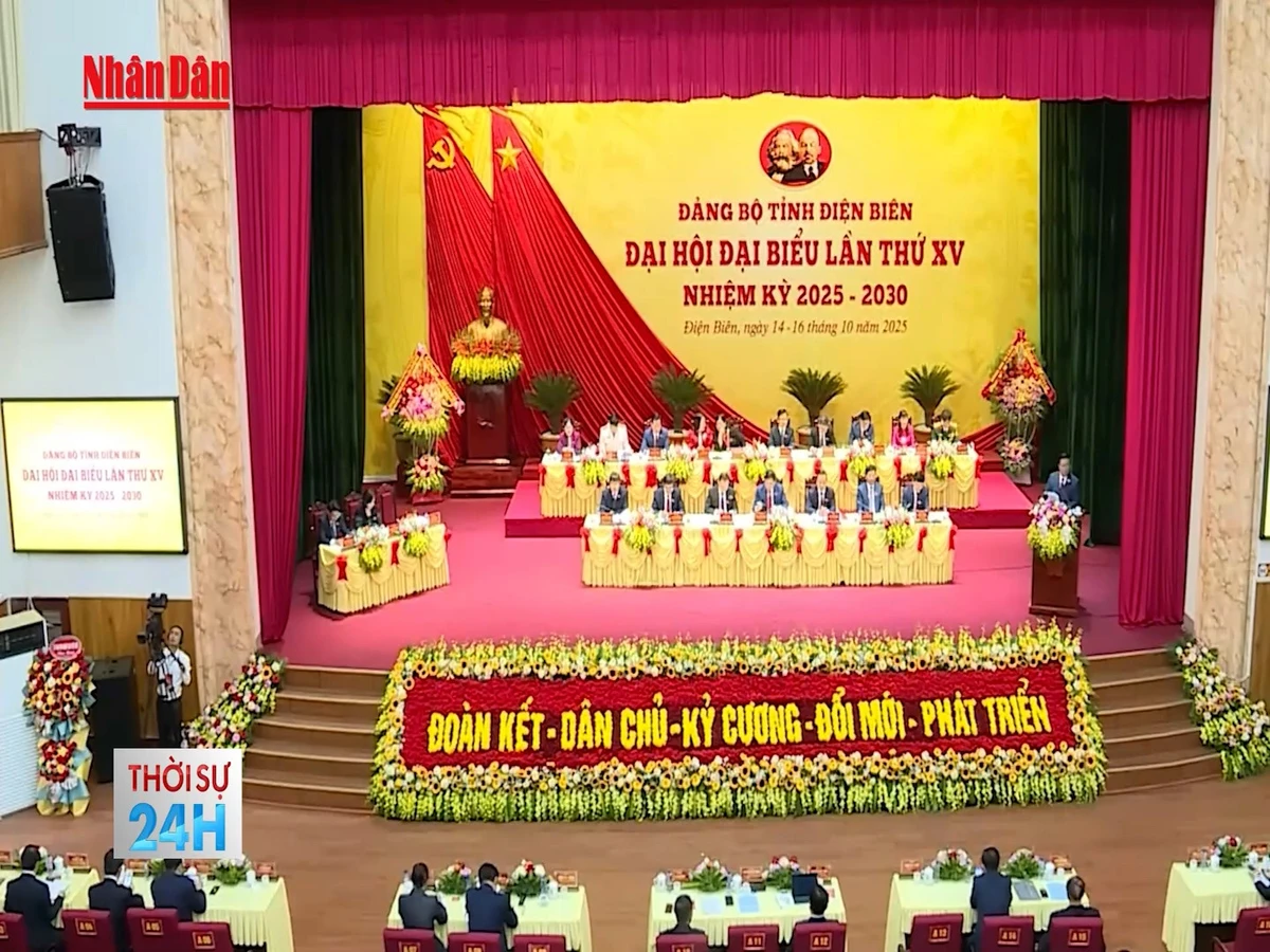 [Video] Đại hội đại biểu Đảng bộ tỉnh Điện Biên lần thứ XV: Phát huy "tinh thần Điện Biên Phủ" trong thời bình