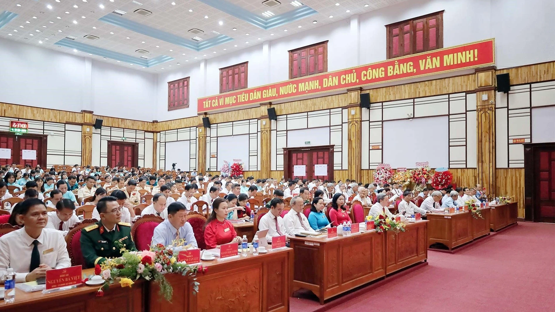 các đại biểu tham dự Đại hội