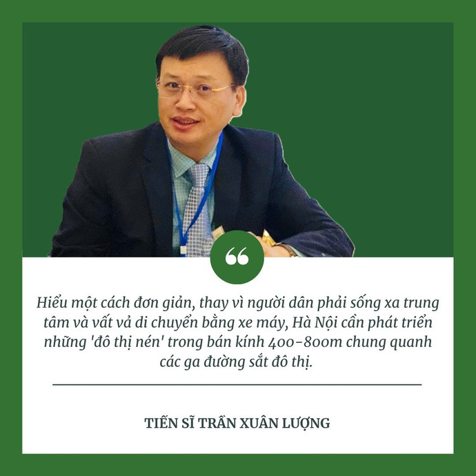 Chuyên gia kinh tế, Tiến sĩ Trần Xuân Lượng. (Ảnh: HNV)