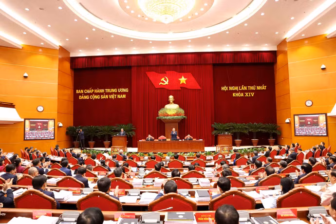 vna-potal-ban-chap-hanh-trung-uong-dang-khoa-xiv-tien-hanh-hoi-nghi-lan-thu-nhat-8547599.jpg