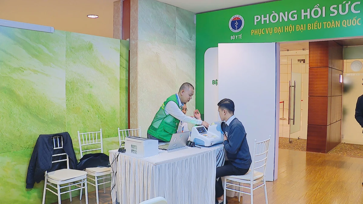 Công tác y tế phục vụ Đại hội XIV được triển khai bài bản, sẵn sàng ứng phó với các tình huống có thể xảy ra.