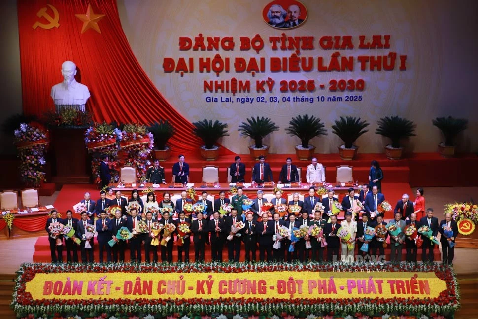 [Video] Bế mạc Đại hội đại biểu Đảng bộ tỉnh Gia Lai lần thứ I