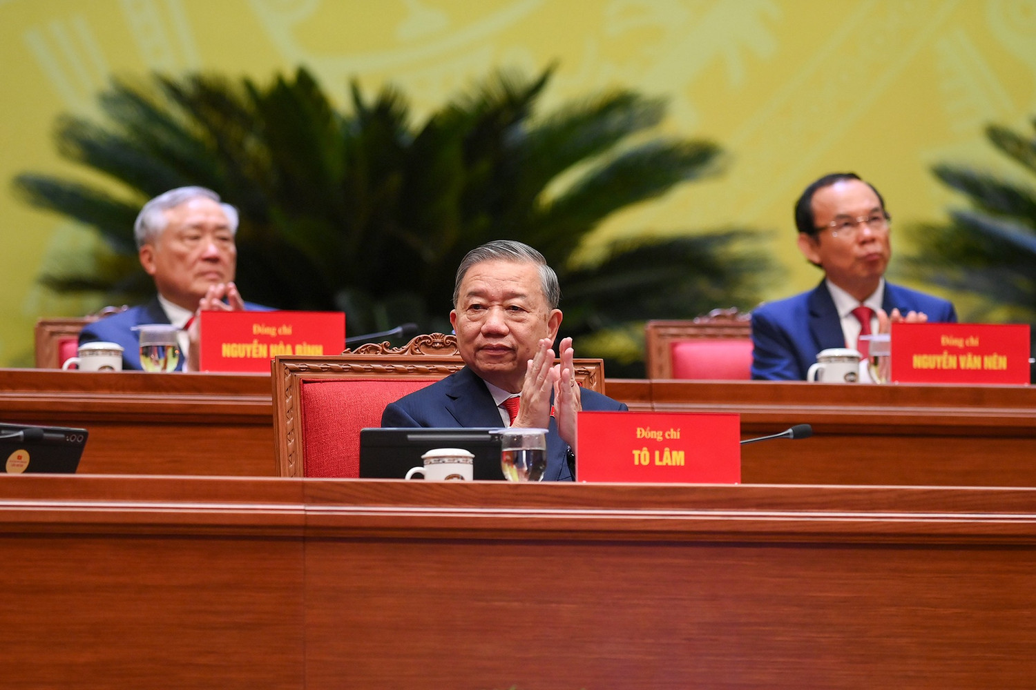 Tổng Bí thư Tô Lâm dự phiên khai mạc Đại hội XIV của Đảng. bnd-9462.jpg