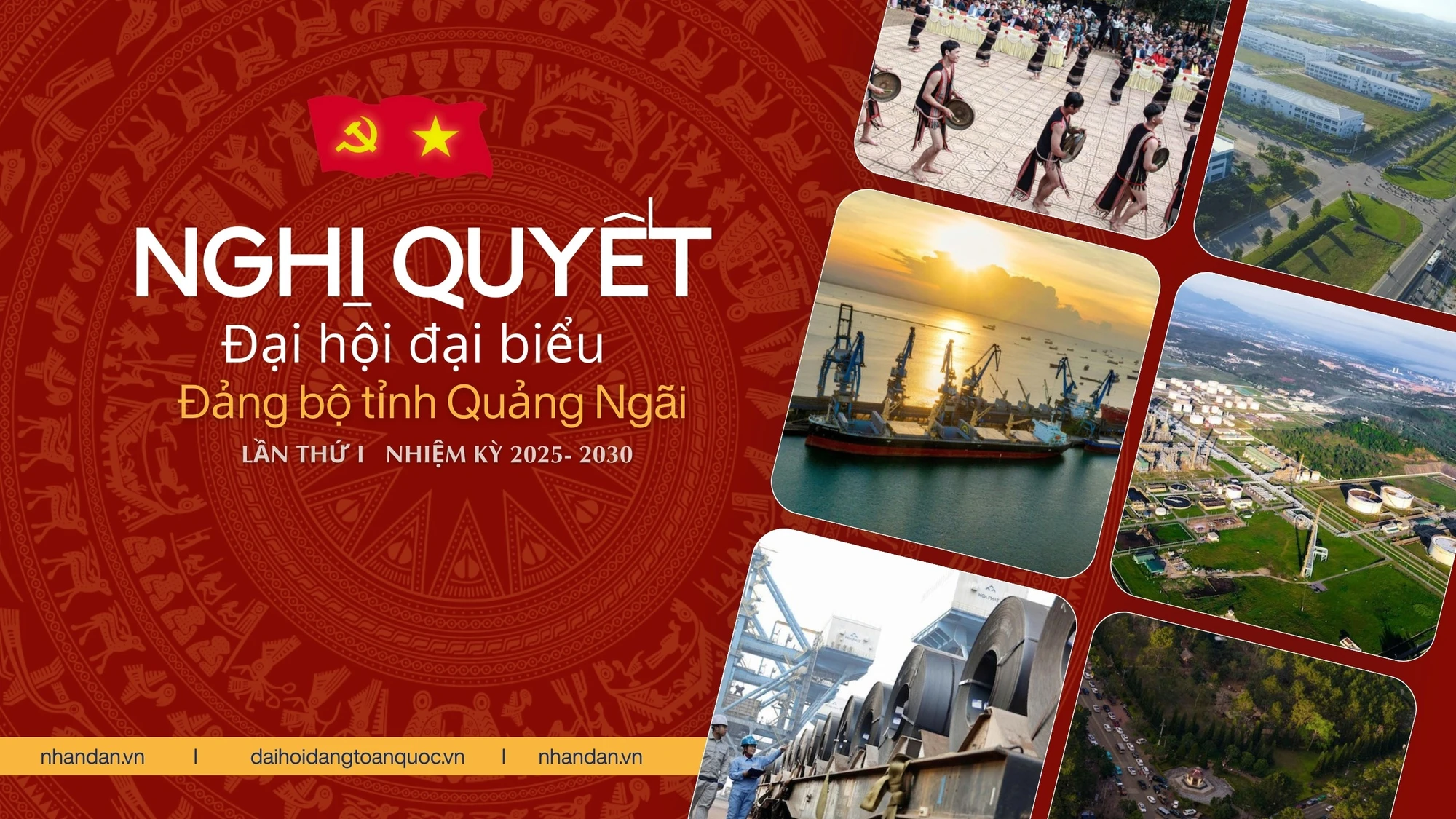 Nghị quyết Đại hội đại biểu Đảng bộ tỉnh Quảng Ngãi lần thứ I, nhiệm kỳ 2025-2030