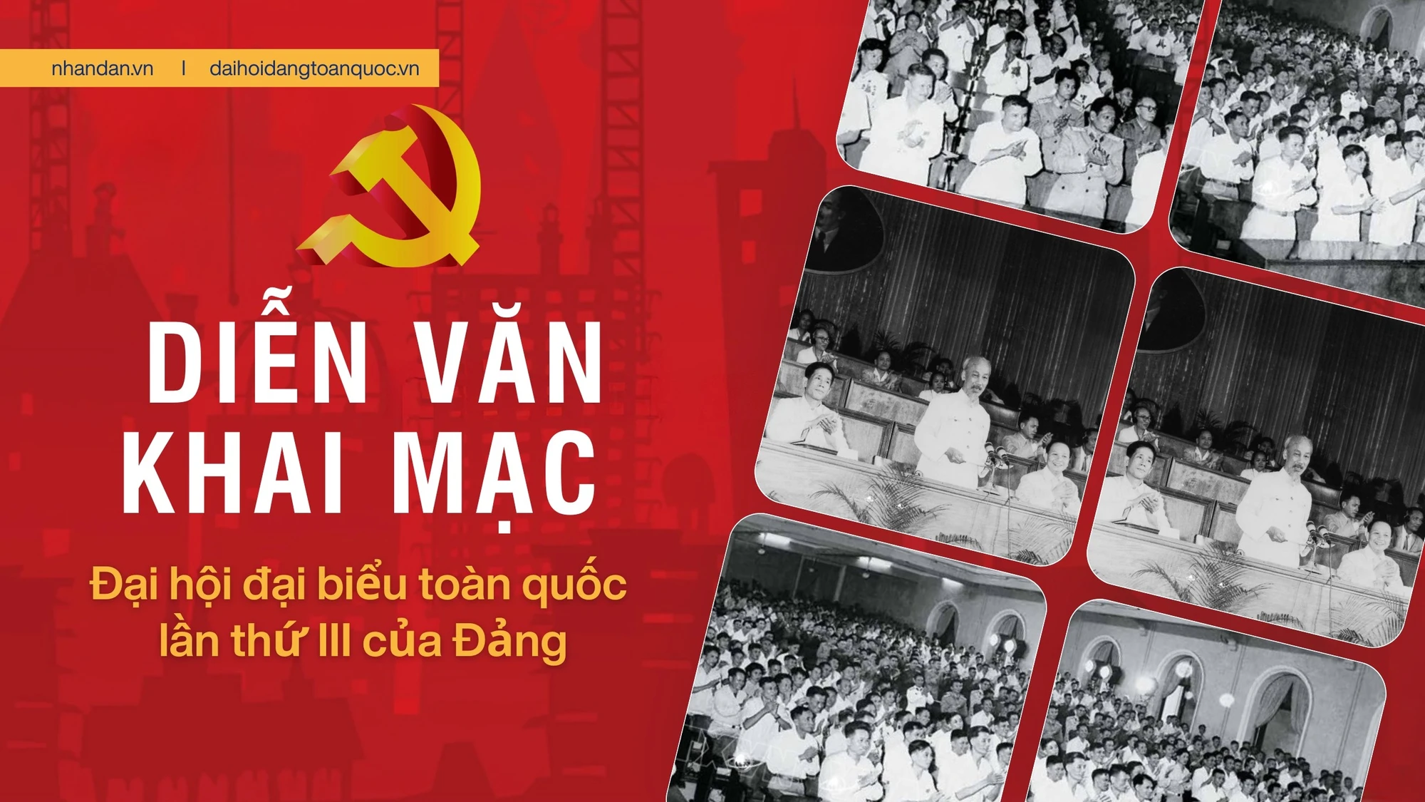 Diễn văn khai mạc Đại hội đại biểu toàn quốc lần thứ III của Đảng