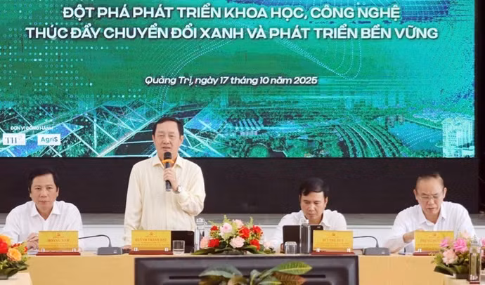 Tỉnh ủy Quảng Trị đồng chủ trì Hội thảo khoa học quốc gia "Đột phá phát triển khoa học, công nghệ, thúc đẩy chuyển đổi xanh và phát triển bền vững".
