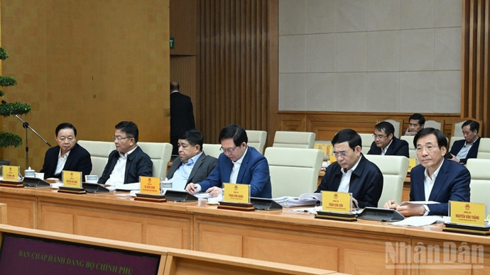 Các đại biểu tham dự hội nghị. (Ảnh: TRẦN HẢI)