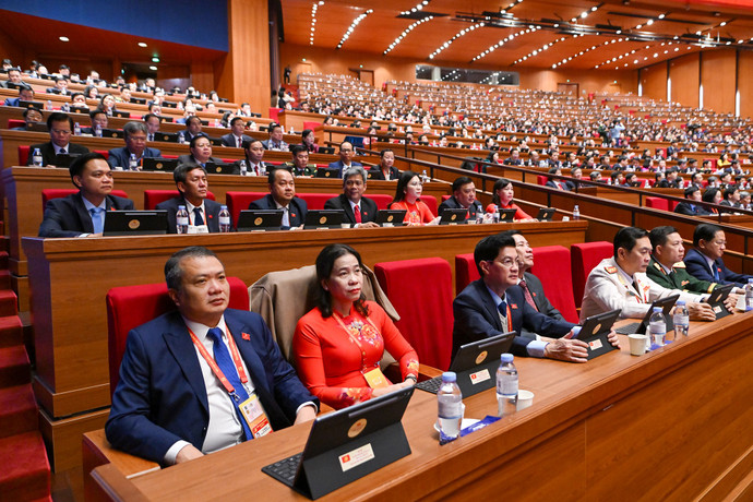 Đại hội XIV của Đảng: Phiên thảo luận ở hội trường về các Văn kiện Đại hội sáng 21/1