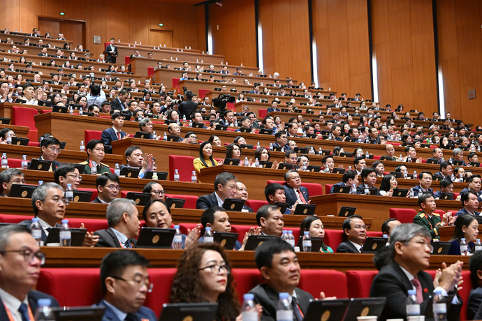 Đại hội XIV của Đảng: Phiên thảo luận ở hội trường về các Văn kiện Đại hội sáng 21/1