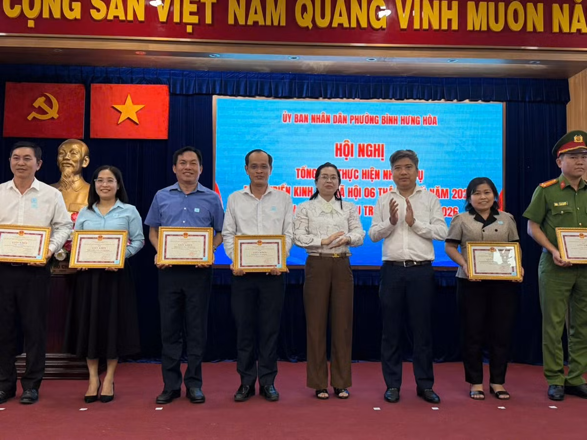 Phường Bình Hưng Hòa đạt nhiều kết quả ấn tượng từ khi vận hành mô hình chính quyền địa phương hai cấp.