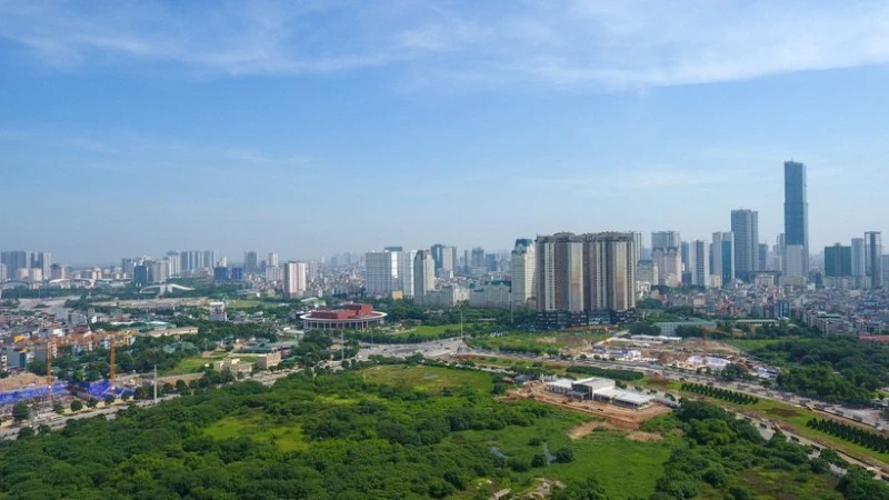 Việt Nam sẽ thực hiện thành công mục tiêu lịch sử đưa đất nước trở thành nước phát triển có thu nhập cao vào năm 2045. (Ảnh minh họa: DUY LINH)