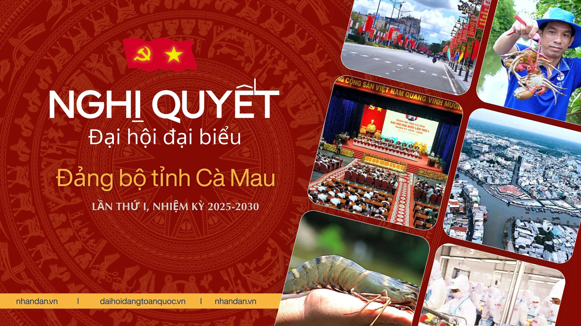 Nghị quyết Đại hội đại biểu Đảng bộ tỉnh Cà Mau lần thứ I, nhiệm kỳ 2025-2030