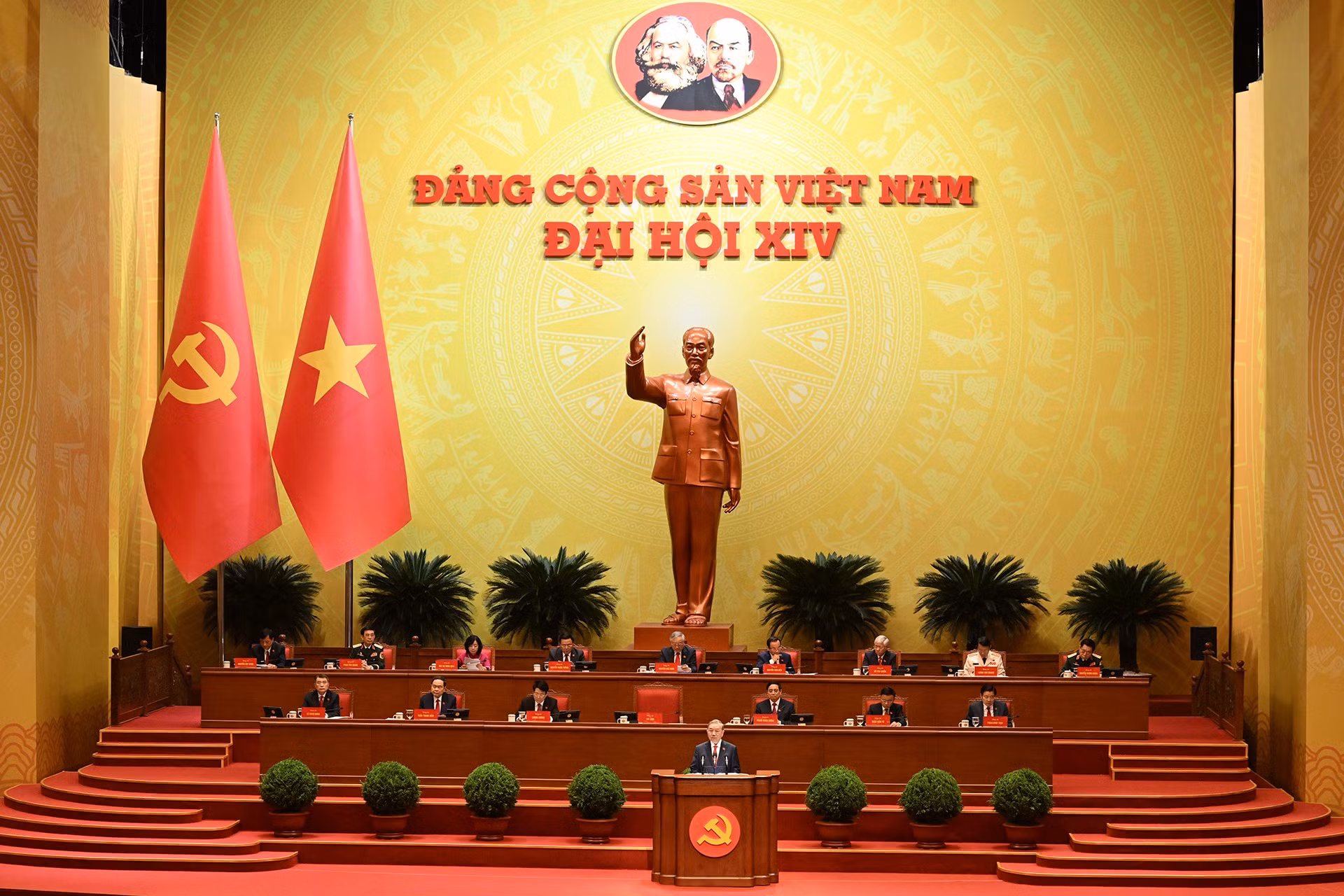 Khai mạc trọng thể Đại hội đại biểu toàn quốc lần thứ XIV của Đảng.