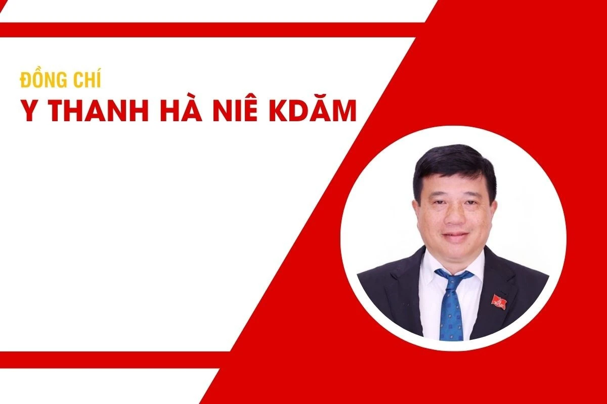 Đồng chí Y Thanh Hà Niê Kđăm, Ủy viên Trung ương Đảng, Bí thư Tỉnh ủy, Trưởng đoàn ĐBQH khóa XV tỉnh Lâm Đồng