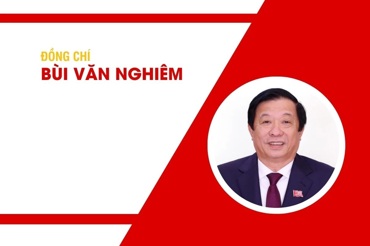 Đồng chí Bùi Văn Nghiêm, Ủy viên Trung ương Đảng, Phó Trưởng Ban Nội chính Trung ương