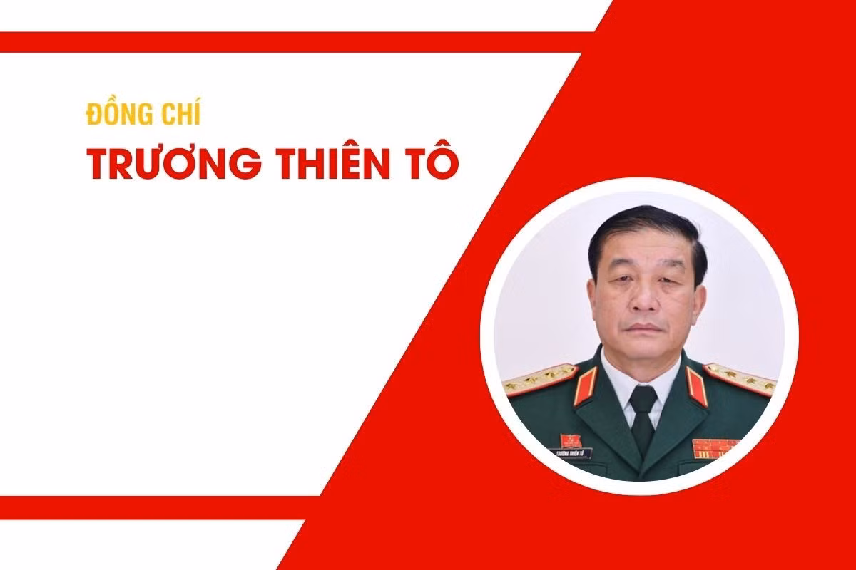 Đồng chí Trương Thiên Tô, Ủy viên Trung ương Đảng, Thượng tướng, Phó Chủ nhiệm Tổng cục Chính trị Quân đội nhân dân Việt Nam