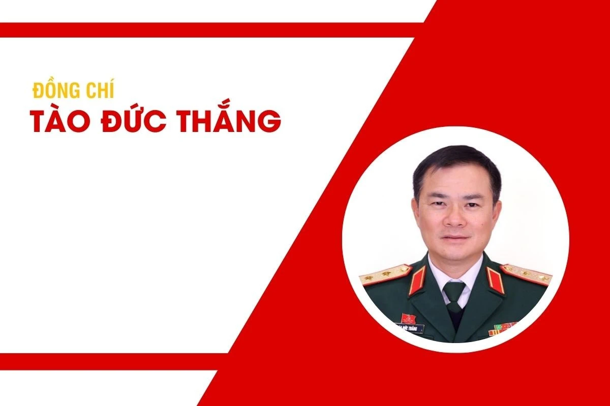 Đồng chí Tào Đức Thắng, Trung tướng, Phó Bí thư Đảng uỷ, Chủ tịch kiêm Tổng Giám đốc Tập đoàn Công nghiệp- Viễn thông Quân đội