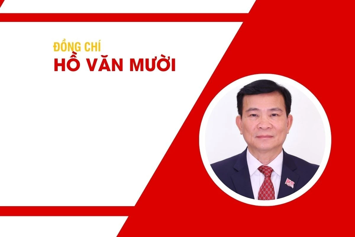 Đồng chí Hồ Văn Mười, Ủy viên Trung ương Đảng, Phó Bí thư Tỉnh ủy, Chủ tịch UBND tỉnh Lâm Đồng