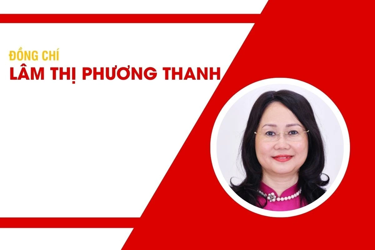 Đồng chí Lâm Thị Phương Thanh, Ủy viên Trung ương Đảng, Phó Bí thư Thường trực Đảng ủy, Thứ trưởng thường trực Bộ Văn hóa, Thể thao và Du lịch