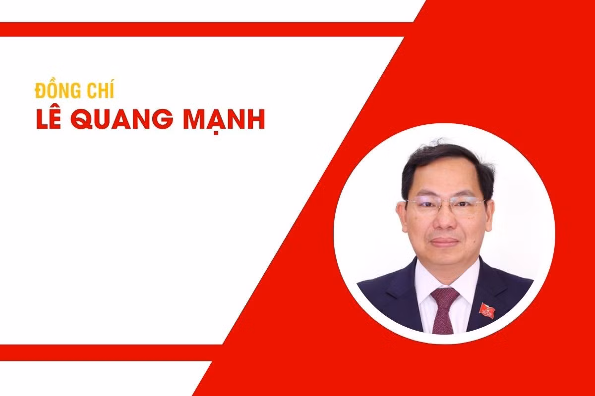 Đồng chí Lê Quang Mạnh, Ủy viên Trung ương Đảng, Ủy viên Ban Thường vụ Đảng ủy Quốc hội, Ủy viên Ủy ban Thường vụ Quốc hội, Tổng Thư ký - Chủ nhiệm Văn phòng Quốc hội