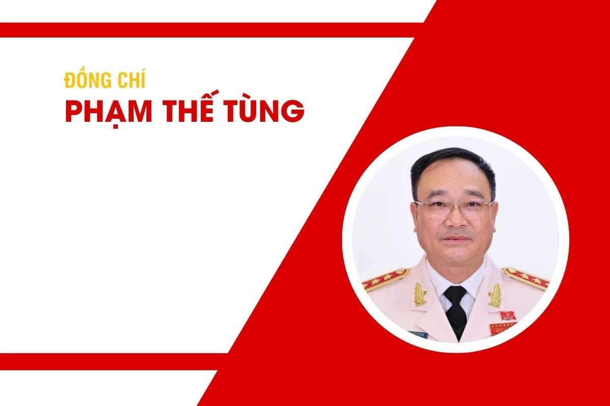Đồng chí Phạm Thế Tùng, Ủy viên Trung ương Đảng, Ủy viên Ban Thường vụ Đảng ủy Công an Trung ương, Thượng tướng, Thứ trưởng Bộ Công an