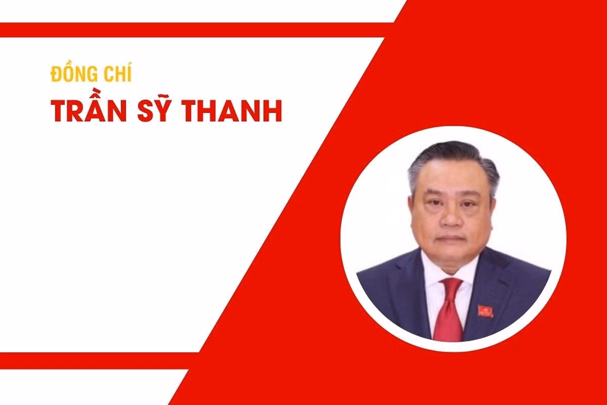 Tiểu sử Đồng chí Trần Sỹ Thanh, Ủy viên Bộ Chính trị, Bí thư Trung ương Đảng, Chủ nhiệm Ủy ban Kiểm tra Trung ương