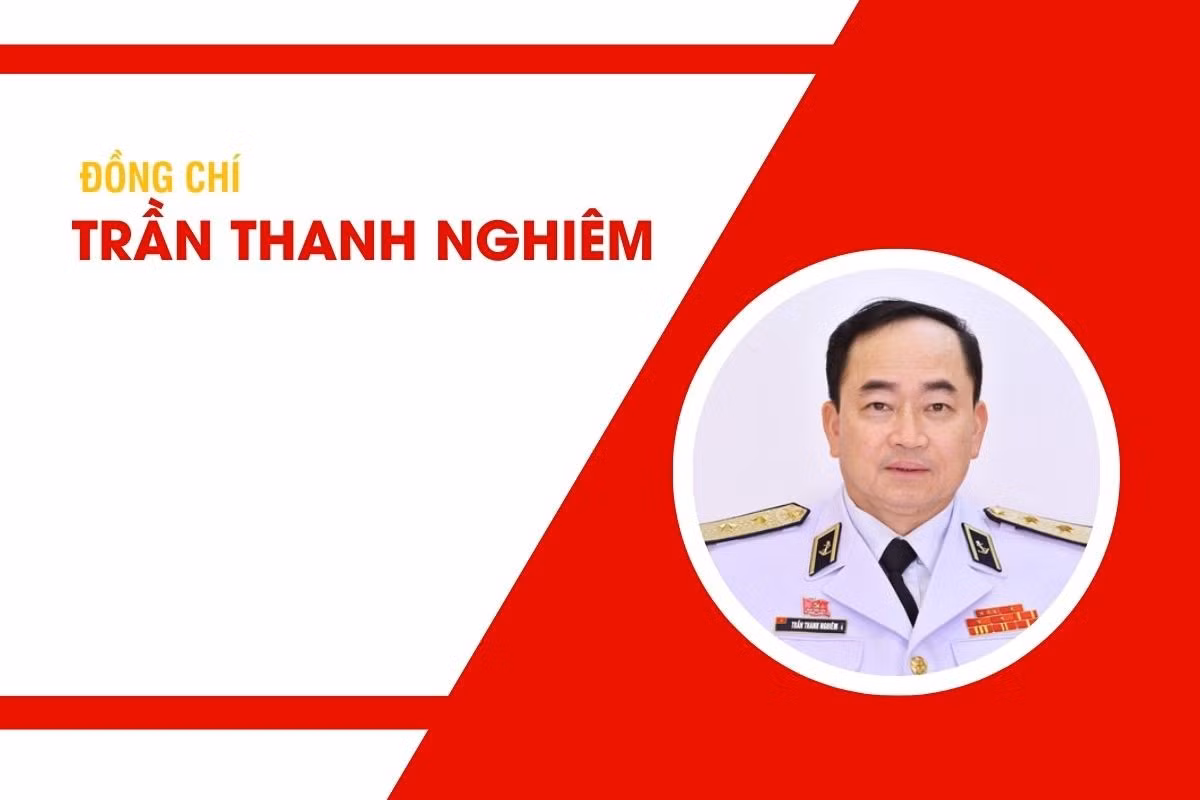 Đồng chí Trần Thanh Nghiêm, Ủy viên Trung ương Đảng, Ủy viên Quân ủy Trung ương, Phó Đô đốc Hải quân, Tư lệnh Quân chủng Hải quân, Bộ Quốc phòng