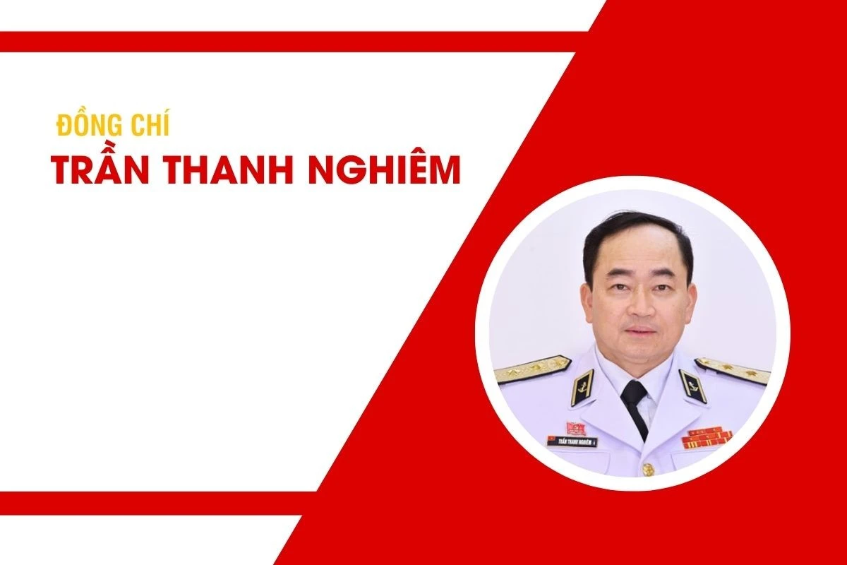 Đồng chí Trần Thanh Nghiêm, Ủy viên Trung ương Đảng, Ủy viên Quân ủy Trung ương, Phó Đô đốc Hải quân, Tư lệnh Quân chủng Hải quân, Bộ Quốc phòng