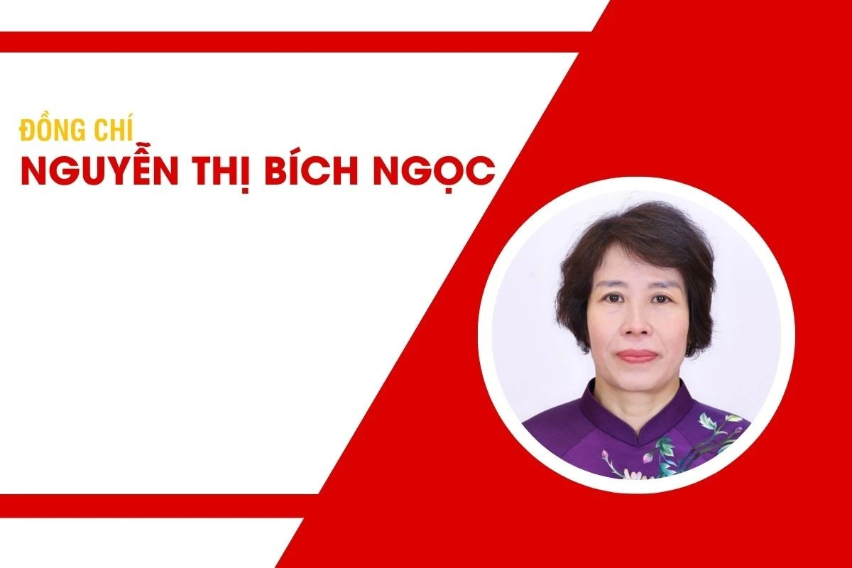 Đồng chí Nguyễn Thị Bích Ngọc, Ủy viên Trung ương Đảng, Phó Bí thư Thường trực Đảng ủy, Thứ trưởng Bộ Tài chính