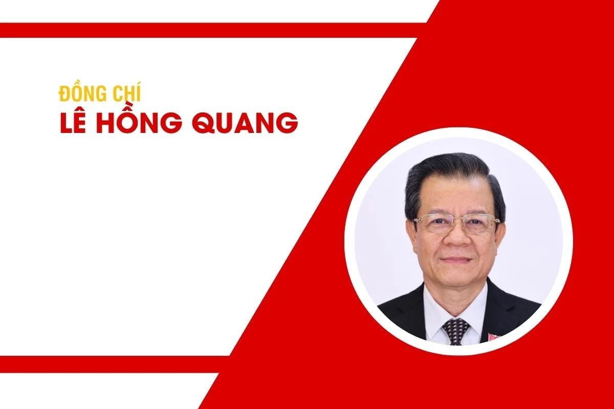 Đồng chí Lê Hồng Quang, Ủy viên Trung ương Đảng, Phó Trưởng Ban Nội chính Trung ương