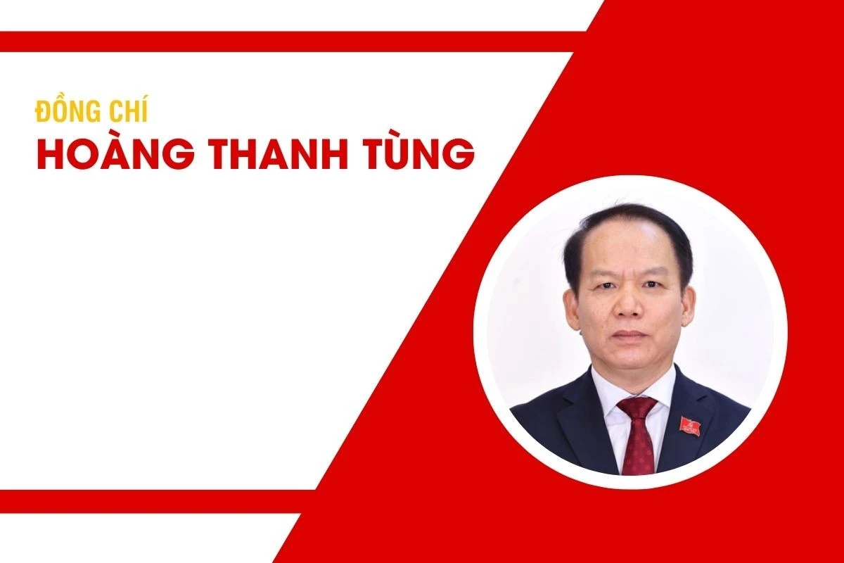 Đồng chí Hoàng Thanh Tùng, Ủy viên Trung ương Đảng, Ủy viên Ban Thường vụ Đảng ủy Quốc hội, Ủy viên Ủy ban Thường vụ Quốc hội, Chủ nhiệm Ủy ban Pháp luật và Tư pháp của Quốc hội khóa XV