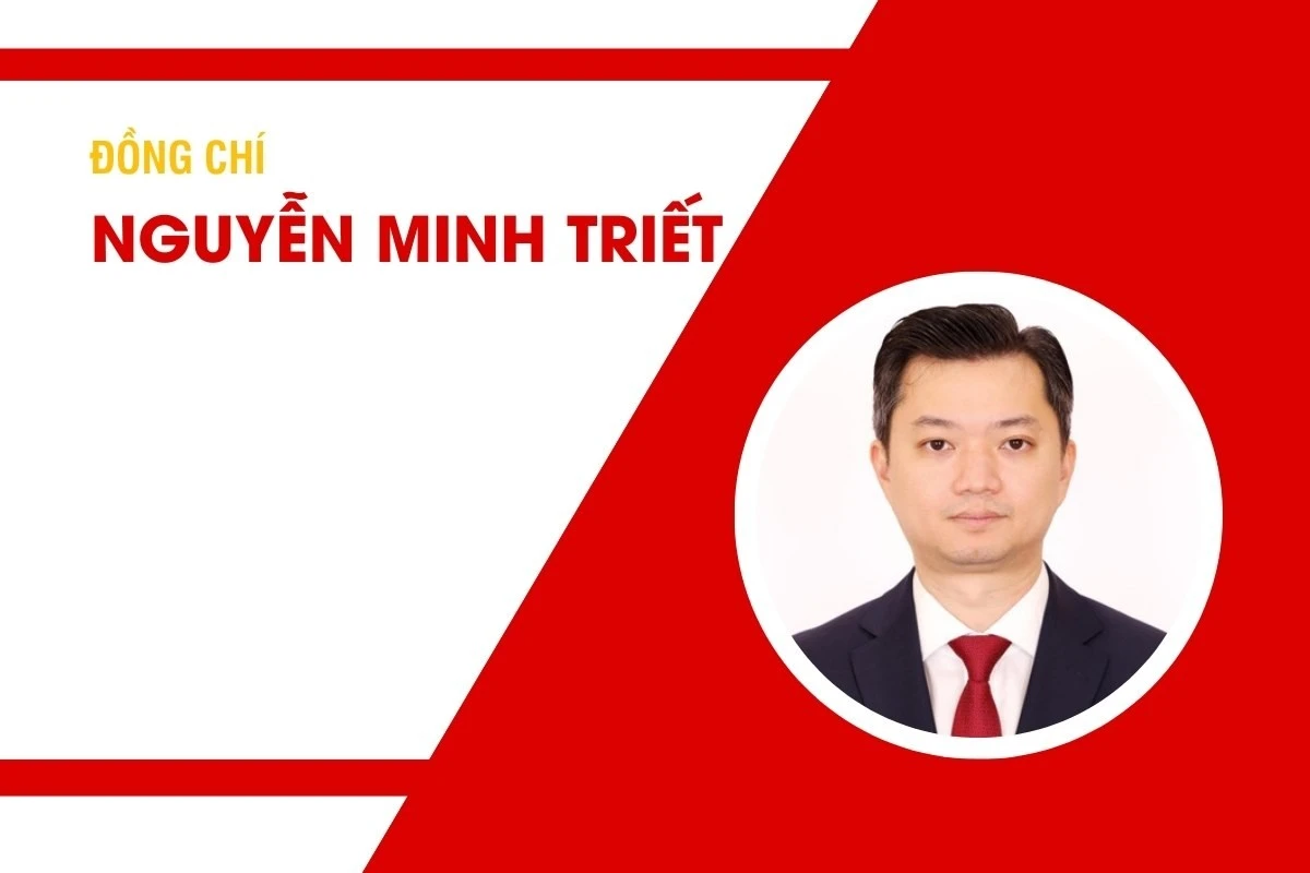 Đồng chí Nguyễn Minh Triết, Ủy viên dự khuyết Trung ương Đảng, Phó Bí thư Thường trực Đảng ủy Trung ương Đoàn, Bí thư Ban Chấp hành Trung ương Đoàn Thanh niên Cộng sản Hồ Chí Minh