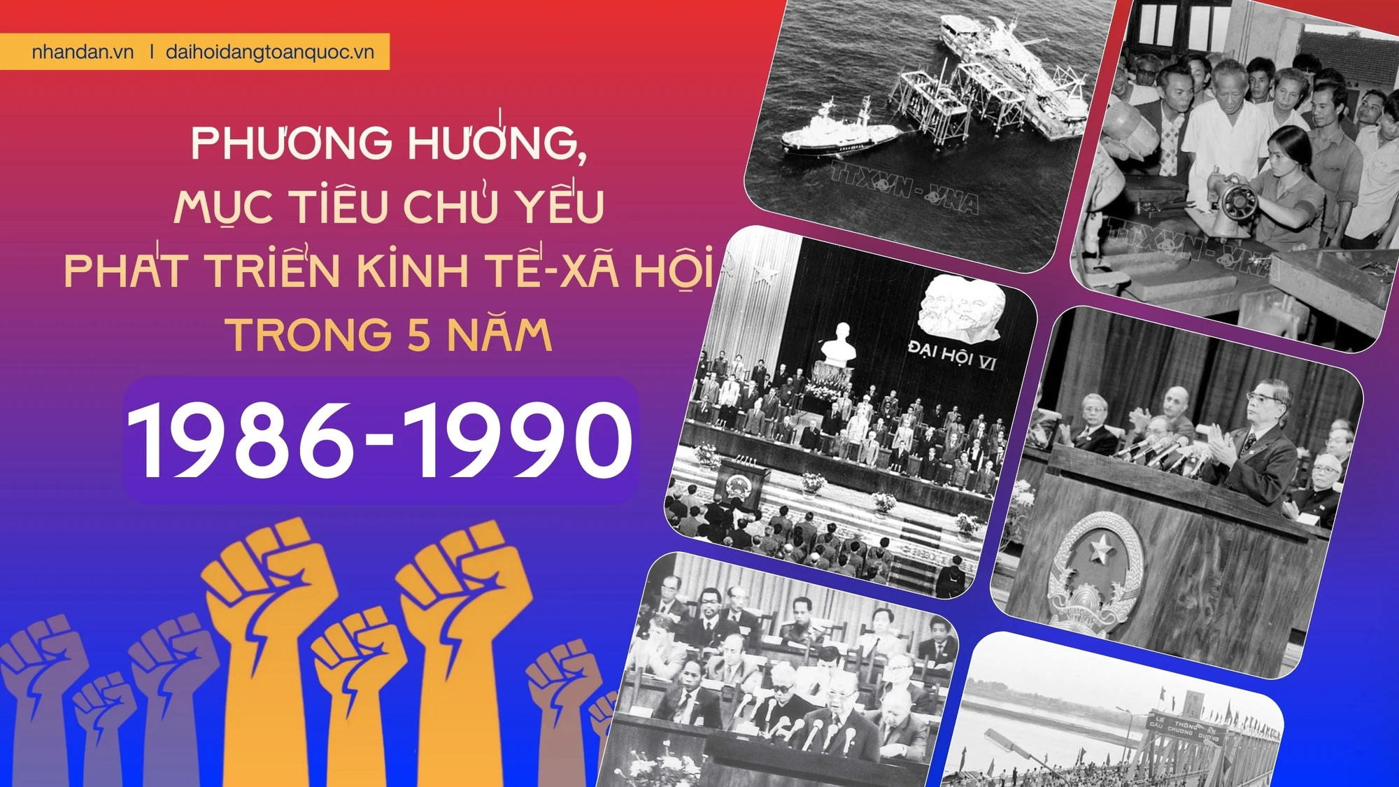 Phương hướng, mục tiêu chủ yếu phát triển kinh tế-xã hội trong 5 năm 1986-1990