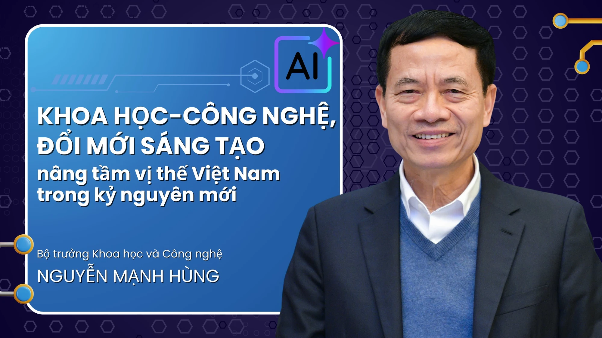 Khoa học-công nghệ, đổi mới sáng tạo nâng tầm vị thế Việt Nam trong kỷ nguyên mới