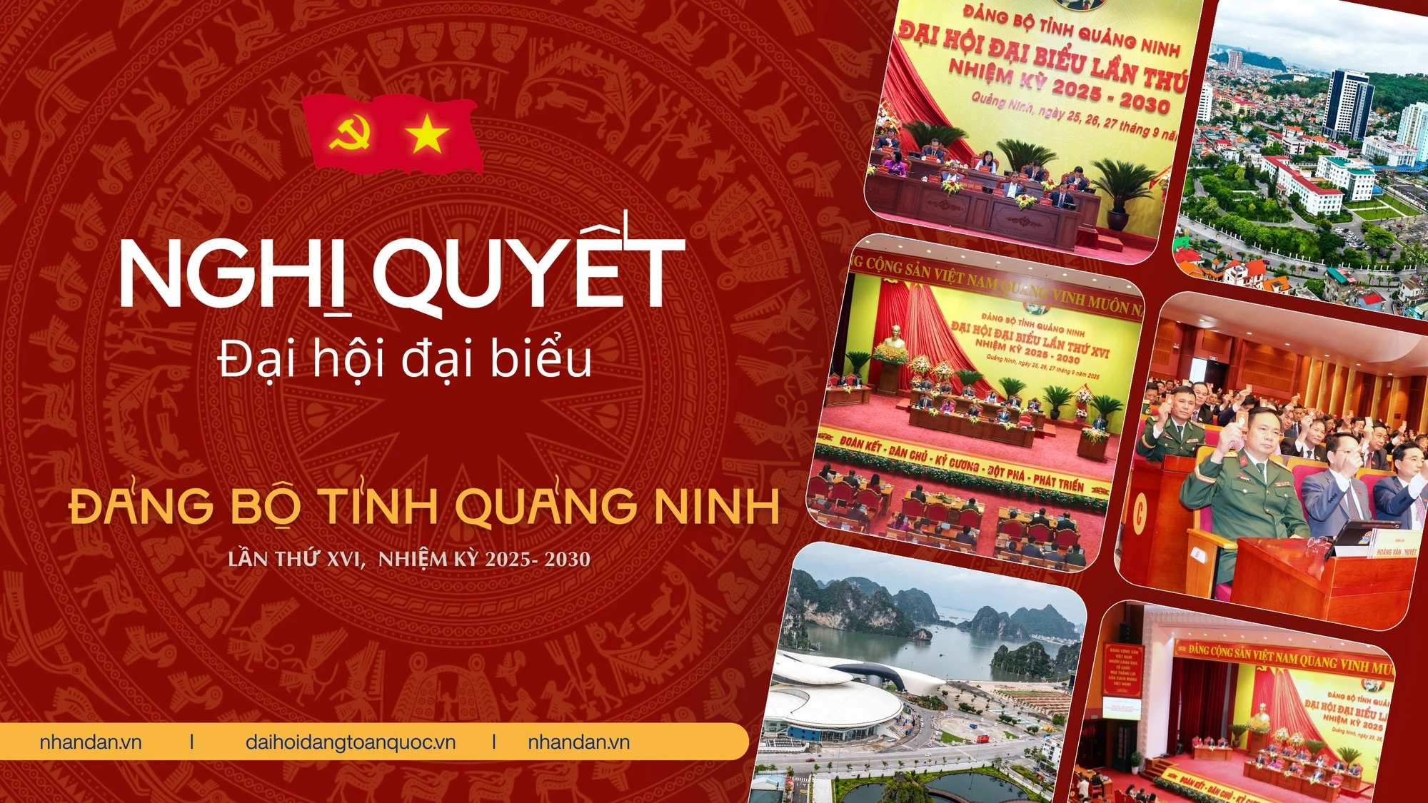 Nghị quyết đại hội đại biểu Đảng bộ tỉnh Quảng Ninh lần thứ XVI, nhiệm kỳ 2025-2030